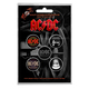 Подарунковий набір значків AC/DC - FOR THOSE ABOUT TO ROCK (iol-050) Изображение