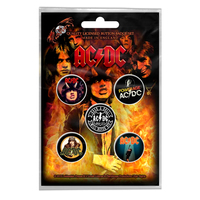Подарунковий набір значків AC/DC - HIGHWAY TO HELL (iol-051) Изображение