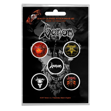 Подарунковий набір значків VENOM - BLACK METAL (iol-054) Зображення