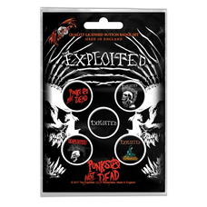 Подарунковий набір значків THE EXPLOITED - PUNKS NOT DEAD (iol-056) Изображение