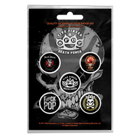 Подарунковий набір значків FIVE FINGER DEATH PUNCH - 5FDP (iol-059) Зображення