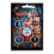 Подарунковий набір значків IRON MAIDEN - LATER ALBUMS (iol-061) Зображення