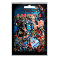 Подарунковий набір медіаторів IRON MAIDEN - LATER ALBUMS (mol-008) Изображение