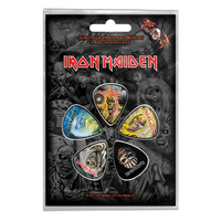 Подарунковий набір медіаторів IRON MAIDEN - THE FACES OF EDDIE (mol-009) Изображение