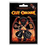 Подарунковий набір медіаторів OZZY OSBOURNE - CLASSIC LOGO (mol-017) Изображение