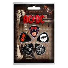 Подарунковий набір медіаторів AC/DC - HIGHWAY / FOR THOSE / LET THERE (mol-042) Изображение