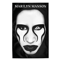 Прапор (текстильний постер) MARILYN MANSON - DEFIANT FACE (fol-022) Изображение
