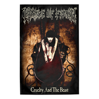 Прапор (текстильний постер) CRADLE OF FILTH - CRUELTY AND THE BEAST (fol-028) Зображення