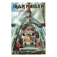 Прапор (текстильний постер) IRON MAIDEN - ACES HIGH (fol-031) Зображення