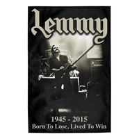 Прапор (текстильний постер) LEMMY - LIVED TO WIN (fol-036) Изображение