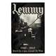 Прапор (текстильний постер) LEMMY - LIVED TO WIN (fol-036) Зображення