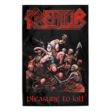Прапор (текстильний постер) KREATOR - PLEASURE TO KILL (fol-039) Зображення