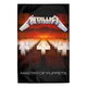 Прапор (текстильний постер) METALLICA - MASTER OF PUPPETS (fol-042) Зображення