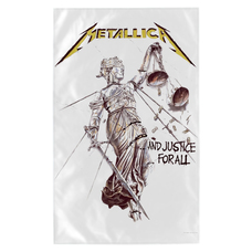 Прапор (текстильний постер) METALLICA - AND JUSTICE FOR ALL (fol-047) Изображение