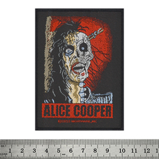 Нашивка ткана ALICE COOPER - TRASHED (ofp-034) Изображение