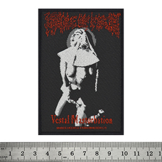 Нашивка ткана CRADLE OF FILTH - VESTAL MASTURBATION (ofp-040) Зображення