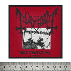 Нашивка ткана MAYHEM - DEATHCRUSH (ofp-058) Изображение