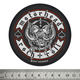 Нашивка ткана MOTORHEAD - BIKER BADGE (ofp-061) Зображення
