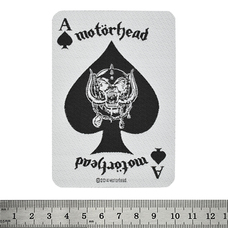 Нашивка ткана MOTORHEAD - ACE OF SPADES CARD (ofp-062) Зображення
