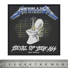 Нашивка ткана METALLICA - METAL UP YOUR ASS (ofp-064) Изображение