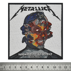 Нашивка ткана METALLICA - HARDWIRED TO SELF DESTRUCT (ofp-066) Зображення