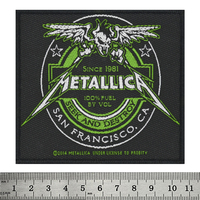 Нашивка ткана METALLICA - BEER LABEL (ofp-067) Зображення