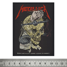 Нашивка ткана METALLICA - HARVESTER OF SORROW (ofp-068) Изображение