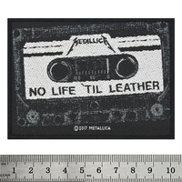 Нашивка ткана METALLICA - NO LIFE 'TILL LEATHER (ofp-069) Зображення