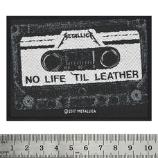 Нашивка ткана METALLICA - NO LIFE 'TILL LEATHER (ofp-069) Изображение