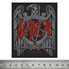 Нашивка ткана SLAYER - BLACK EAGLE (ofp-075) Зображення