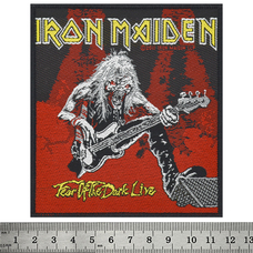 Нашивка ткана IRON MAIDEN - FEAR OF THE DARK LIVE в блістері (ofpb-086) Зображення