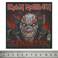 Нашивка ткана IRON MAIDEN - SENJUTSU BACK COVER в блістері (ofpb-087) Изображение
