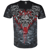 Футболка Liquid Blue Slayer - Hell Awaits (Tie-Dye) Изображение