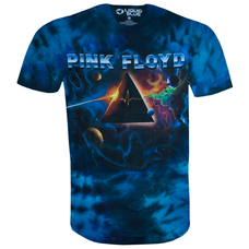 Футболка Liquid Blue Pink Floyd - Pulsar Prism (Tie-Dye) Изображение