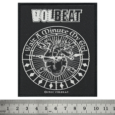Нашивка ткана VOLBEAT - WAIT A MINUTE MY GIRL (ofp-096) Зображення