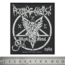 Нашивка ткана ROTTING CHRIST - BLACK METAL (ofp-101) Зображення