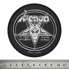 Нашивка ткана VENOM - IN LEAGUE WITH SATAN (ofp-105) Изображение