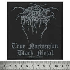Нашивка ткана DARKTHRONE - TRUE NORWEGIAN BLACK (ofp-106) Зображення