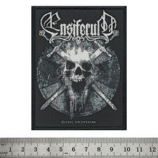 Нашивка ткана ENSIFERUM - SKULL (ofp-111) Изображение
