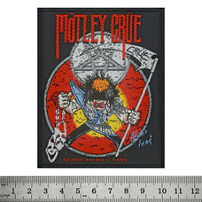 Нашивка ткана MOTLEY CRUE - ALLISTER FIEND (ofp-118) Изображение