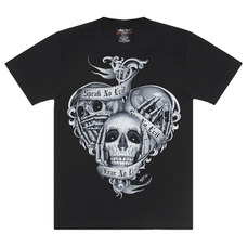 Футболка Skulls - See No Evil, Hear No Evil, Speak No Evil (3D, світиться в темряві) Зображення