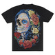 Футболка Muerte and Roses (blue hair) (3D, світиться в темряві) Зображення