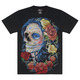 Футболка Muerte and Roses (blue hair) (3D, світиться в темряві) Зображення
