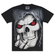 Футболка Череп у каптурі з червоними очіма (Rock Eagle, Total t-shirt) Зображення