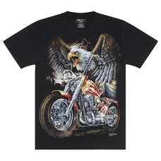 Футболка Flying Eagle and Red Bike Зображення