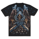 Футболка Смерть із ланцюгом на черепах (Rock Eagle, Total t-shirt) Зображення