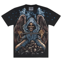 Футболка Смерть із ланцюгом на черепах (Rock Eagle, Total t-shirt) Изображение