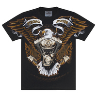 Футболка Strong Power - Eagle with Motor (Rock Eagle, Total t-shirt) Зображення