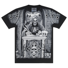 Футболка Скелет літописець (Rock Eagle, Total t-shirt) Зображення