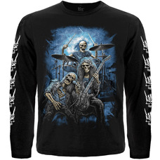 Футболка з довгим рукавом Skeletons Metal Band Зображення